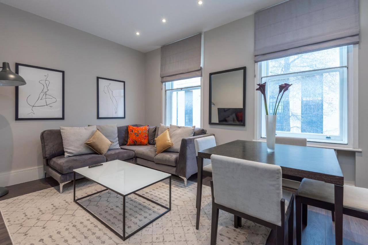 Luxury Georgian House In Marylebone: Modern 1-Bed Retreat Lägenhet London Exteriör bild