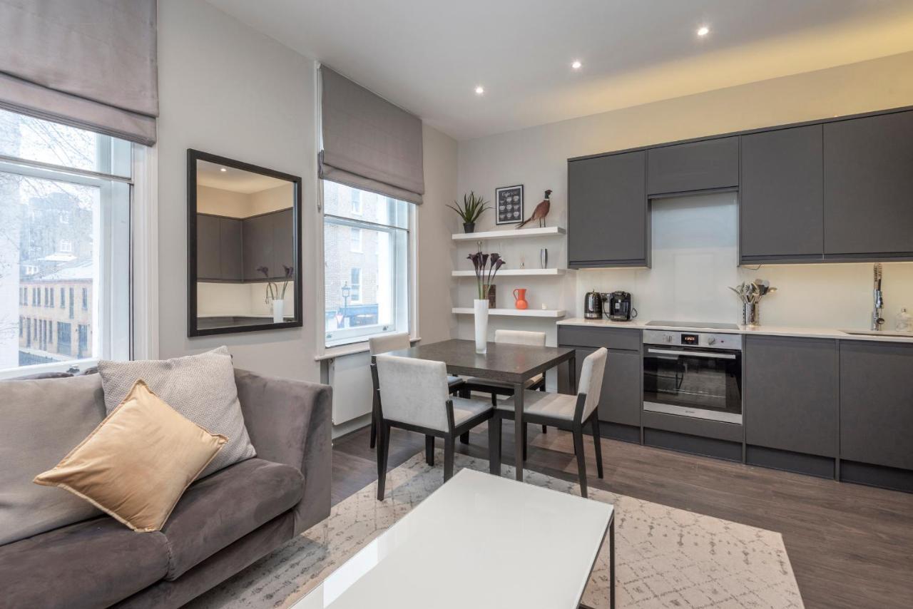 Luxury Georgian House In Marylebone: Modern 1-Bed Retreat Lägenhet London Exteriör bild