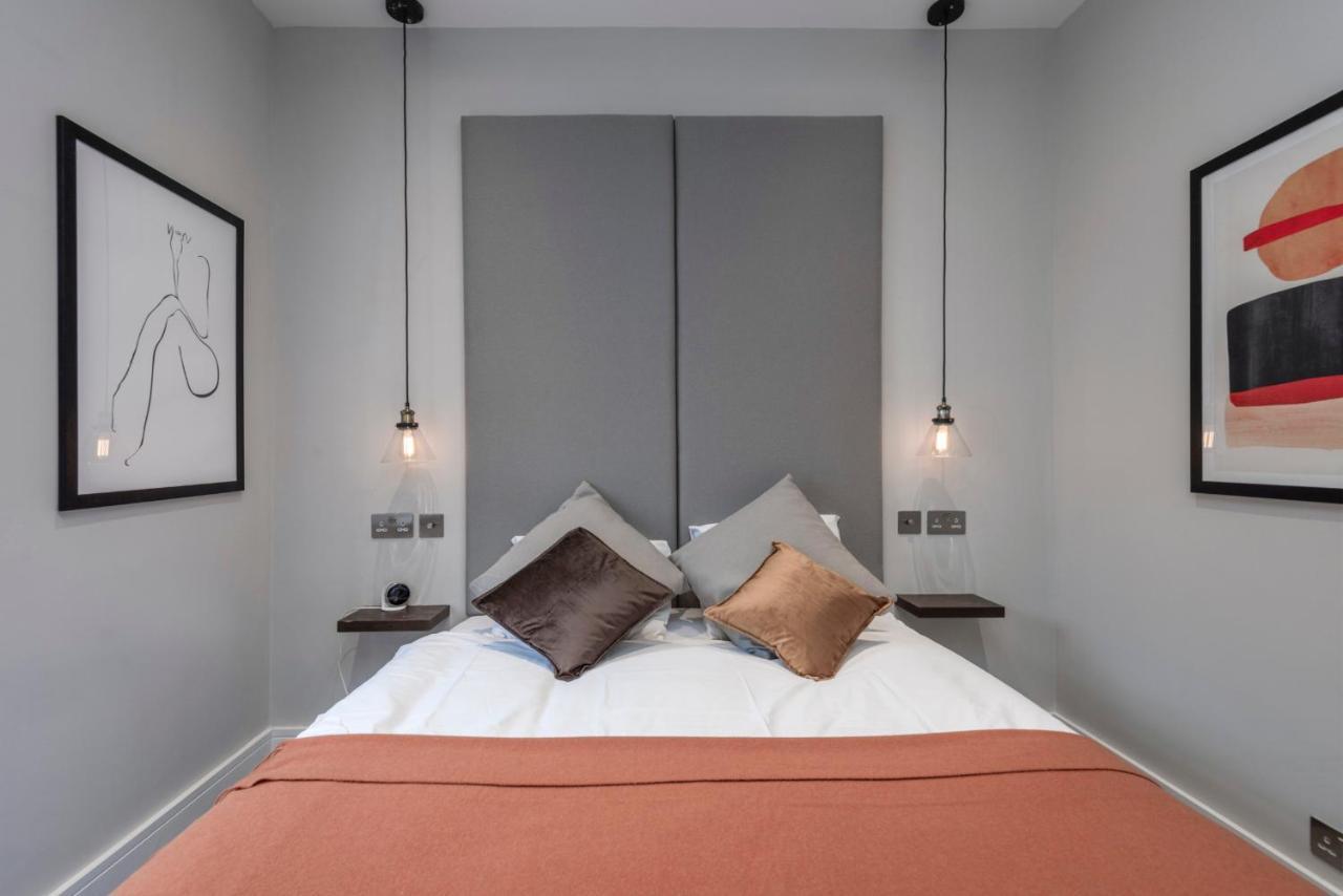 Luxury Georgian House In Marylebone: Modern 1-Bed Retreat Lägenhet London Exteriör bild