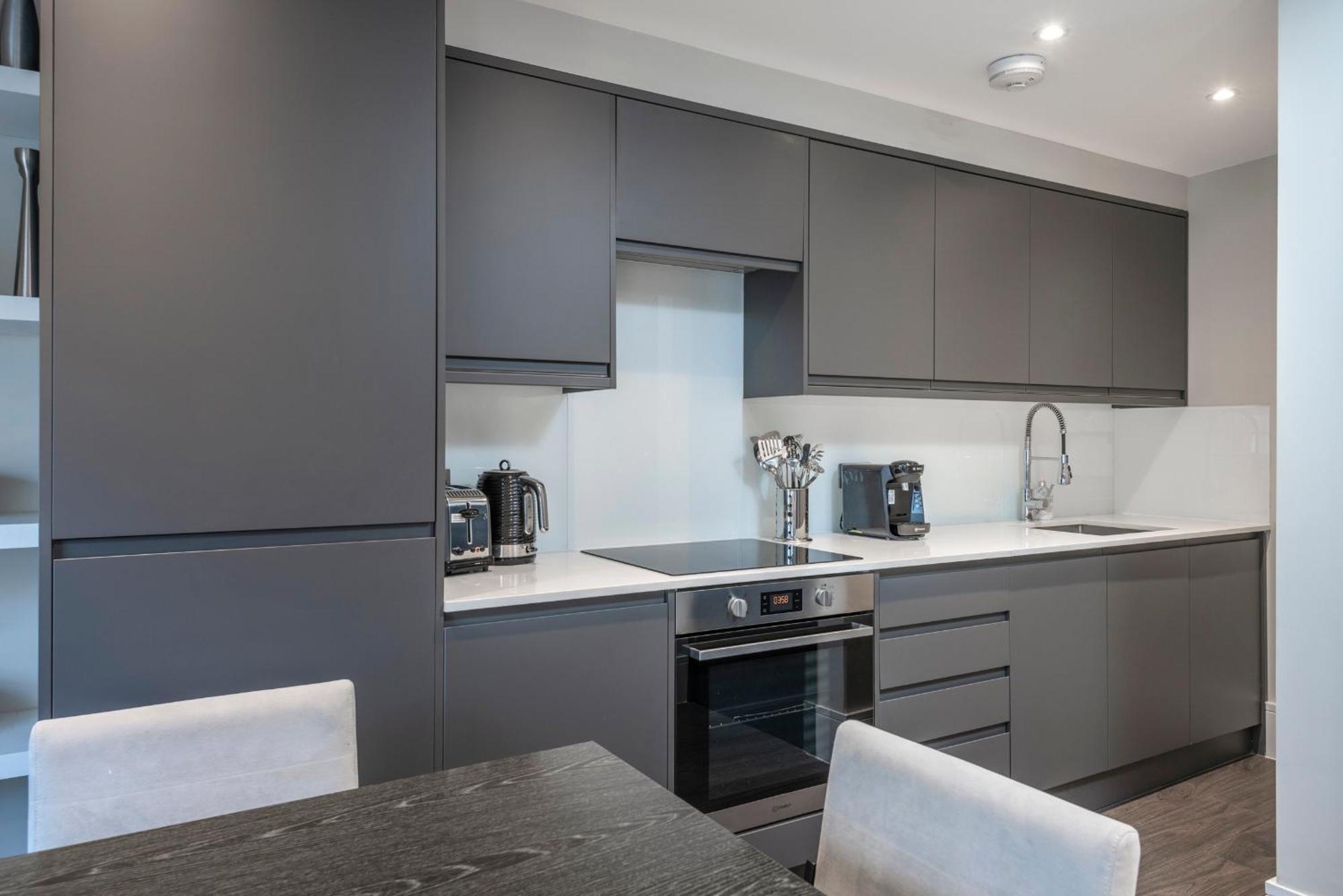 Luxury Georgian House In Marylebone: Modern 1-Bed Retreat Lägenhet London Exteriör bild